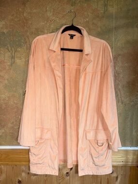 Versona ~ Coral Velour Jacket